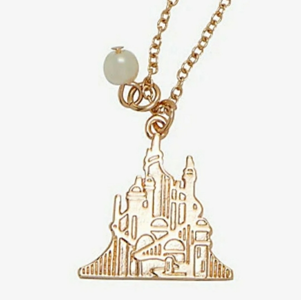 Little Mermaid Atlantica Castle necklace